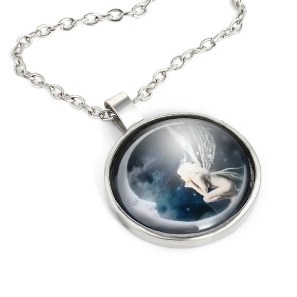 ๐ Fairy Moon Sky Astrological Trendy Necklace ๐ - Picture 4 of 5